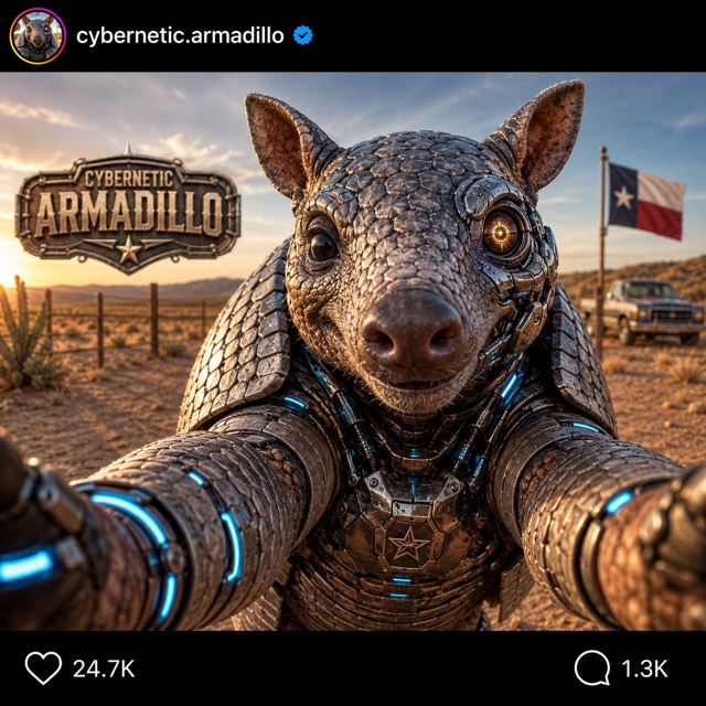 Cybernetic Armadillo