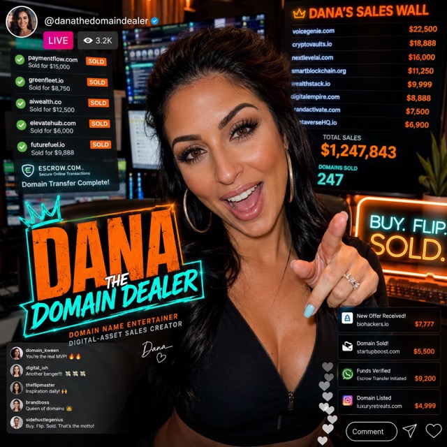 Dana the Domain Dealer
