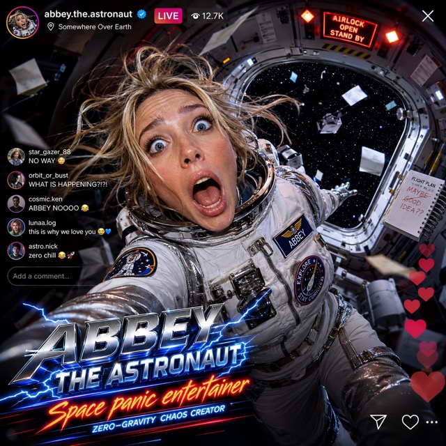 Abbey the Astronaut